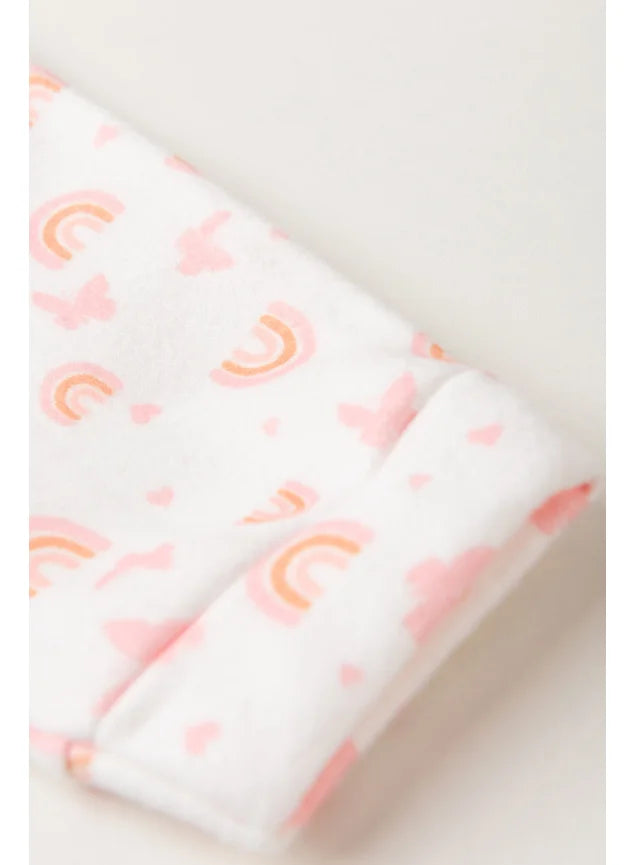 Macacão Borboletas Rosa - Soft Capuz - Bebê - Menina