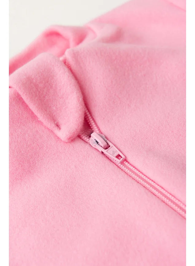 Macacão Rosa Bebê - Soft Liso - Bebê - Menina