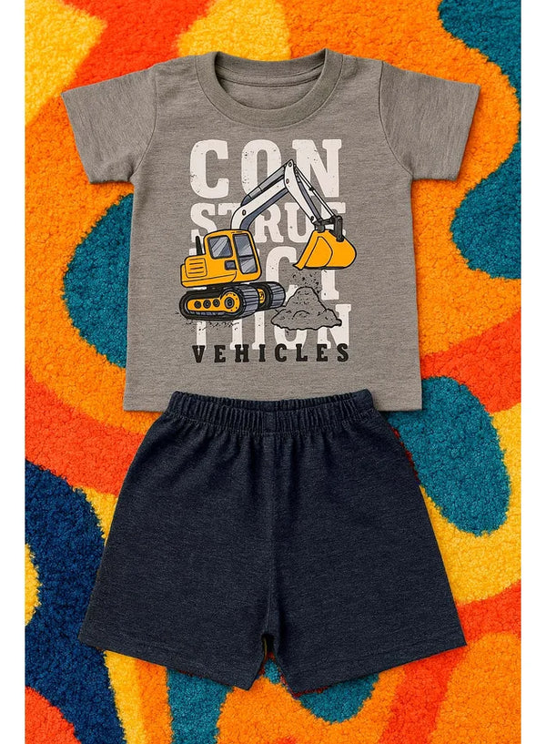 Conjunto Construction - Meia Malha e Moletinho